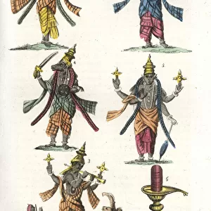 Other incarnations of the Hindu god Vishnu