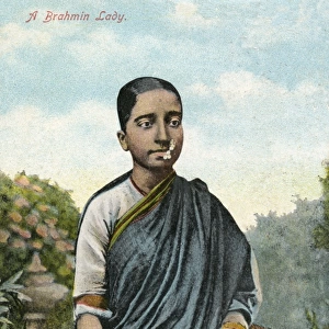 India - A Brahmin lady