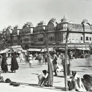 India - In one of the main streets, Jeypore