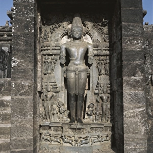 INDIA. ORISSA. Konarak. Sculpture of Surya, God