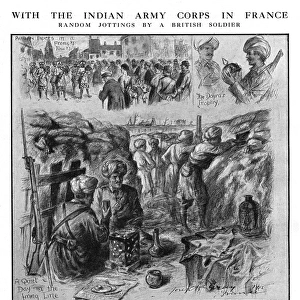 The Indian army corps in France during World War I