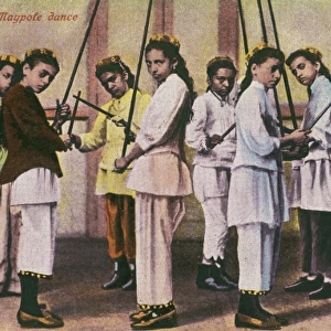 Indian Maypole Dance