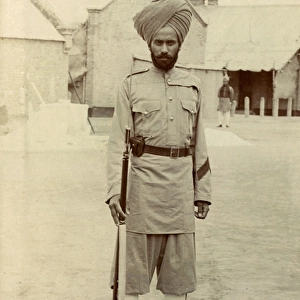 An Indian soldier