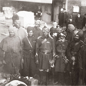 Indian soldiers at Portsmouth Dock Yard