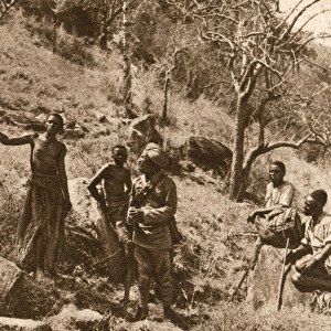 Indian troops in East Africa during World War I