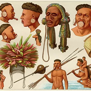 Indigenous people of Brazil and Paraguay, South America