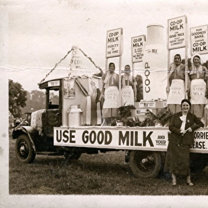 Industrial Co-operative Society Milk Advertising Lorry, Darl