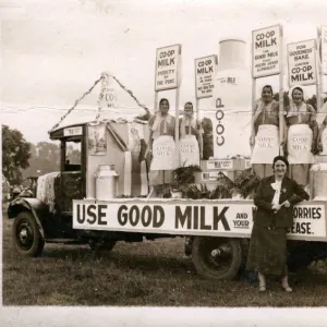 Industrial Co-operative Society Milk Advertising Lorry, Darl