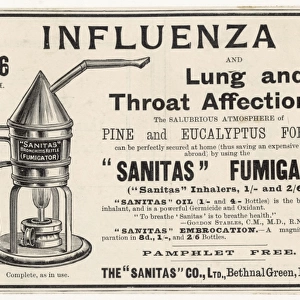 Influenza / Fumigator / 1900