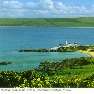 Inishowen Head, Lough Foyle & Londonderry Mountain