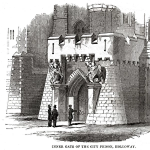 Inner gate of Holloway Prison