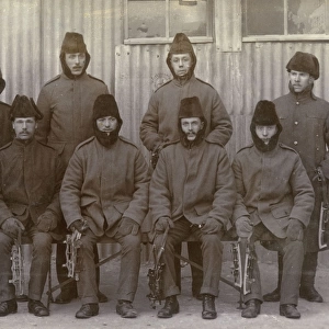 Inniskillings in winter uniform