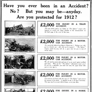 Insurance advertisement from 1912