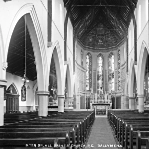 Interior, All Saints Church, R. C. Ballymena