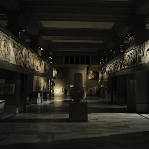 Interior of Archaeological Museum. Istanbul. Turkey