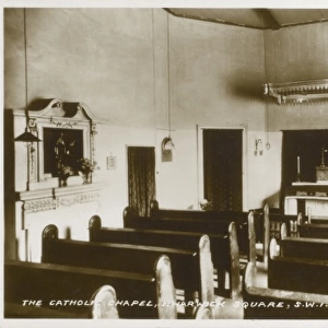 Interior of the Catholic Chapel, Warwick Square