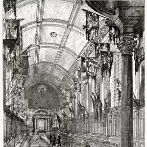 Interior of the Chapel of the Royal Hospital Chelsea, London