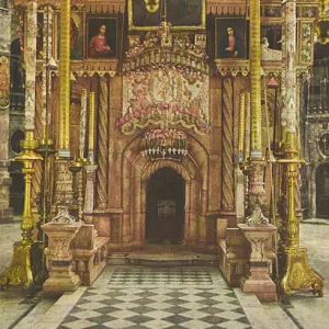 Interior, Church of the Holy Sepulchre, Jerusalem