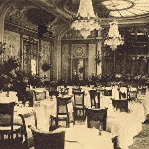 The interior of Ciros restaurant, Paris