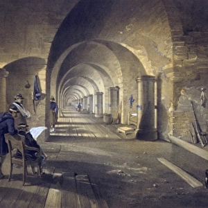 Interior of Fort Nicholas