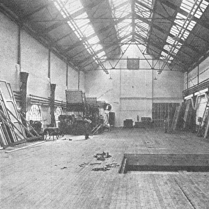 Interior of the Islington / Gainsborough film studio