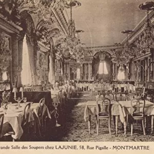 Interior of LaJunie Restaurant / Cabaret