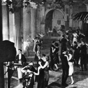 The interior of Murrays Nightclub, London (1920s)