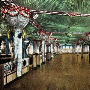 The interior of Roseland Ballroom, New York