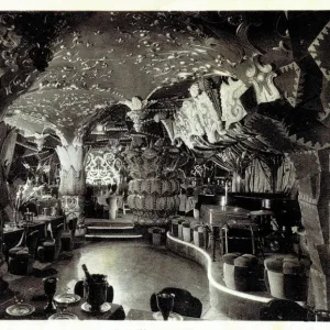 The interior of Sheherazade nightclub in Paris