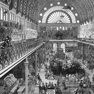 Interior of the Sydney Exhibition Building, 1872