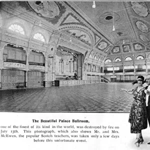 Interior view of the Palace Ballroom, Douglas, Isle of Man