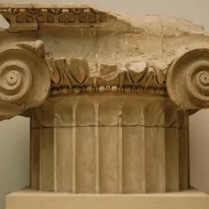 Ionic capital. Temple of Artemis Leucophryene. 3rd-2nd centu