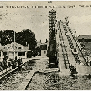 Irish International Exhibition - The Water Chute ride
