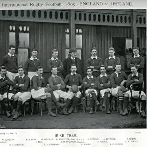 Irish International Rugby Team, 1895