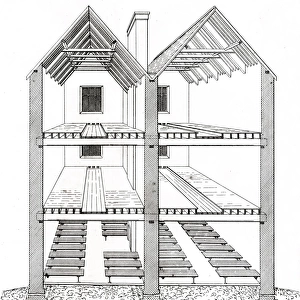 Irish Workhouse Dormitory Design 1840