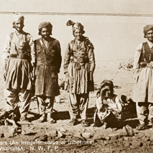 Irregular corps of tribesmen - Khyber Pass