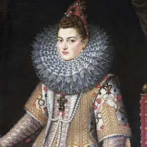 ISABELLA Clara Eugenia (1566-1633). Infanta of
