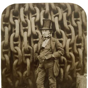 Isambard Kingdom Brunel with chains