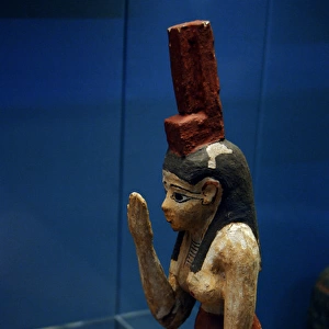 Isis in mourning for Osiris. Egypt