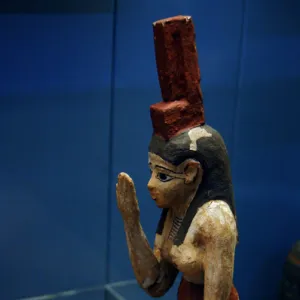 Isis in mourning for Osiris. Egypt