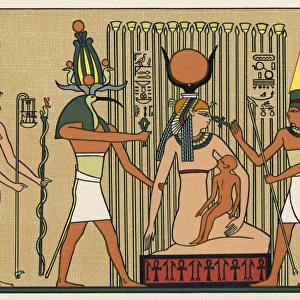 Isis Suckles Horus
