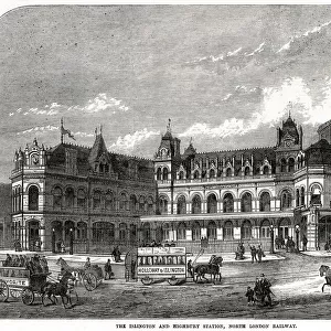 Islington and Highbury Station 1873