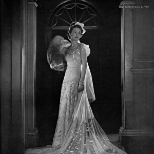 Isobel court gown, 1938