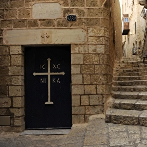 Israel. Jaffa. A street. Old town
