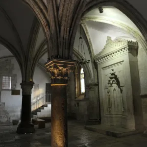 Israel. Jerusalem. Cenacle or Upper Room. The Last Supper Ro