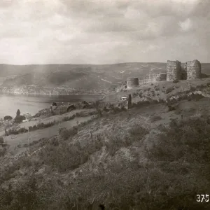 Istanbul, Turkey - Castle of Yoros at Anadolu Kavagi