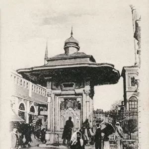 Istanbul, Turkey, Ottoman Empire - Hamidie Fountain, Tophane