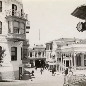 Istanbul, Turkey - Road down to the quay - Buyukada