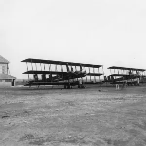 Italian Caproni Ca. 4 bomber planes, WW1