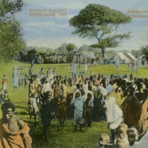 Italian exposition in Bulomererta, Somalia